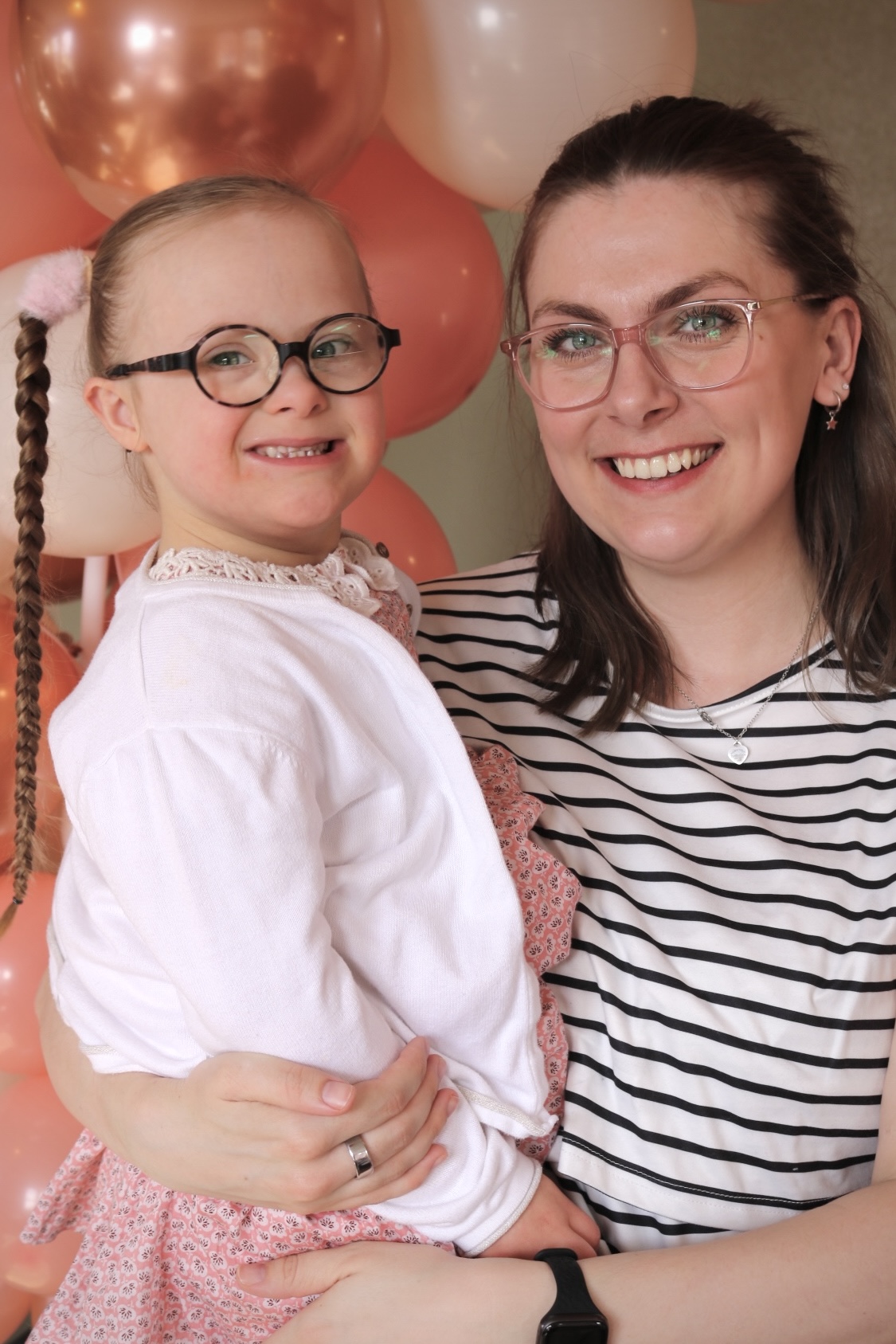 Opi, Bright Start paediatric dietitian, with her son Finn