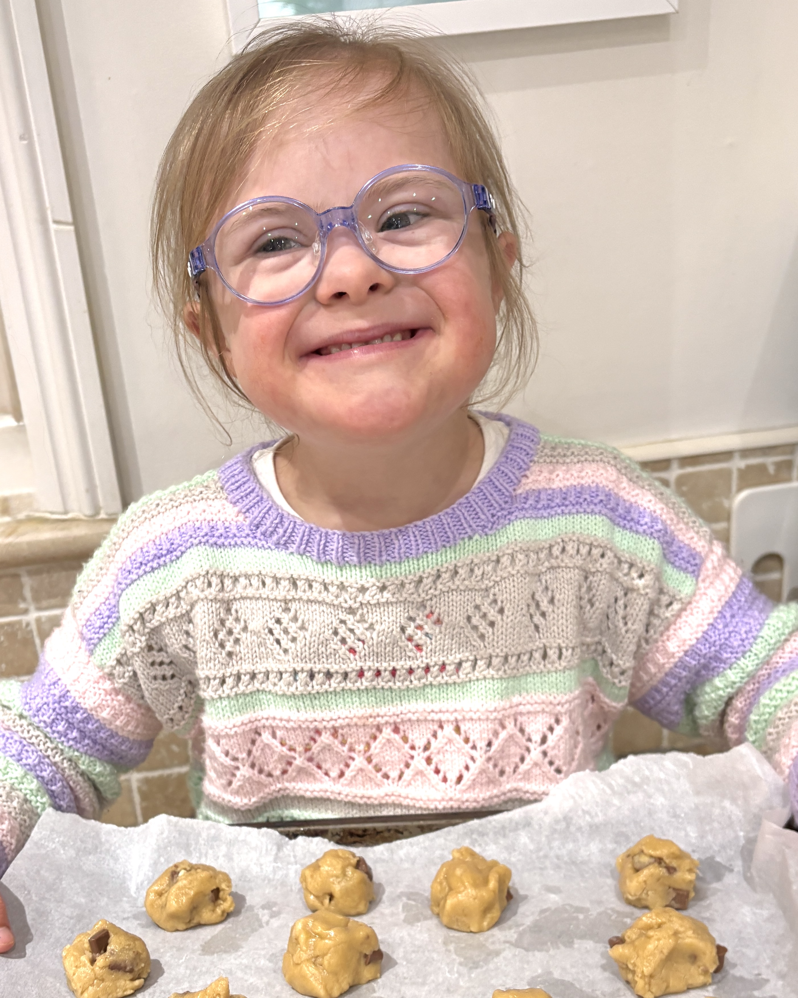 Opi Jones, Bright Start paediatric dietitian, with her child